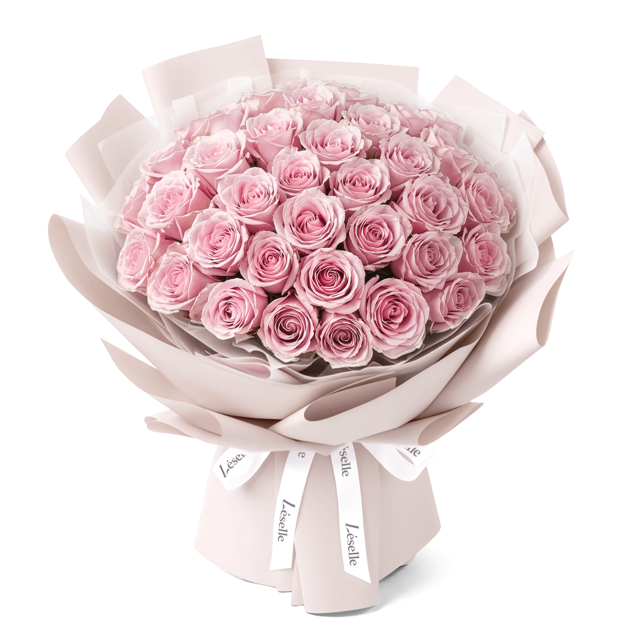The Grand Pink Avalanche // Giant Pink Rose Bouquet