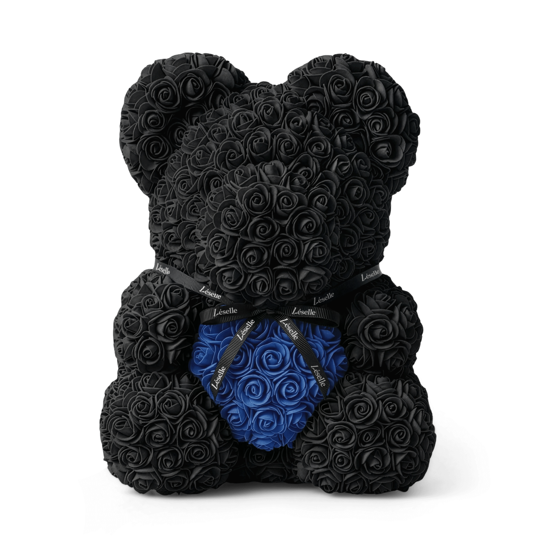 Eternal Rose Bear - Ebony Black Edition