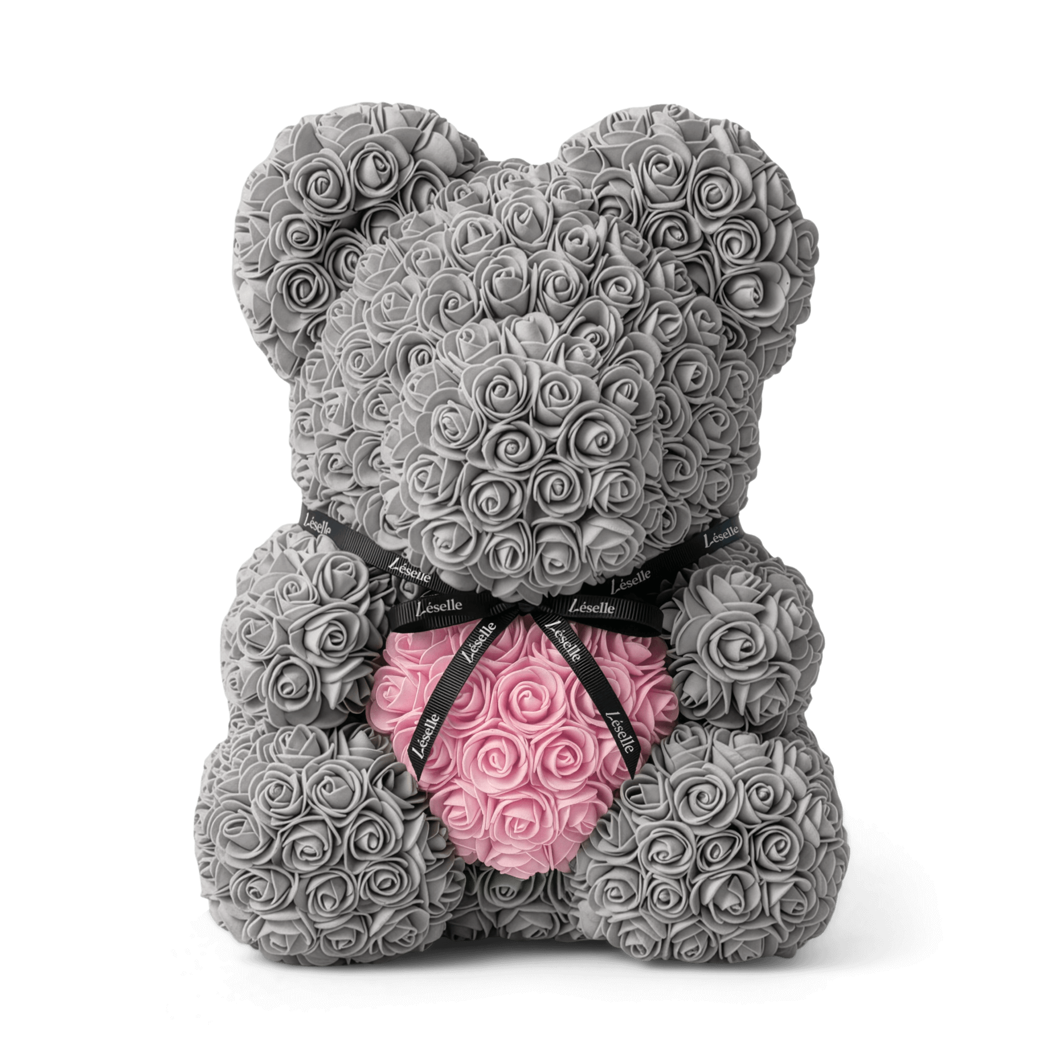 Eternal Rose Bear - Platinum Grey Edition