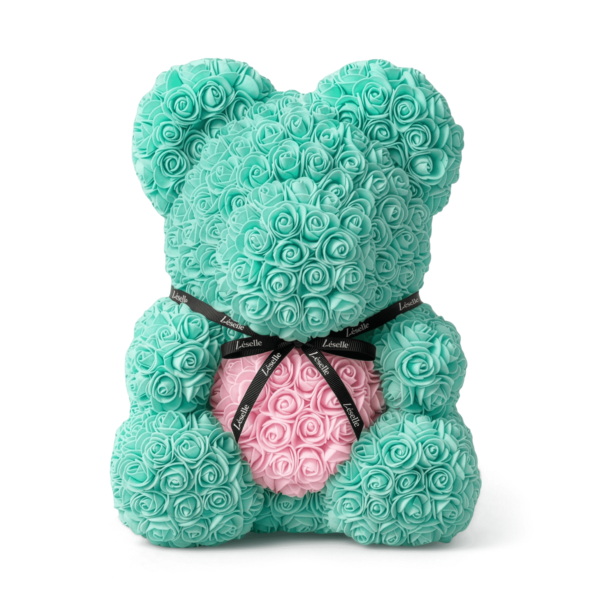 Eternal Rose Bear - Tiffany Blue Edition